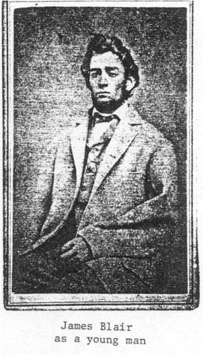 BLAIR, James - circa 1855